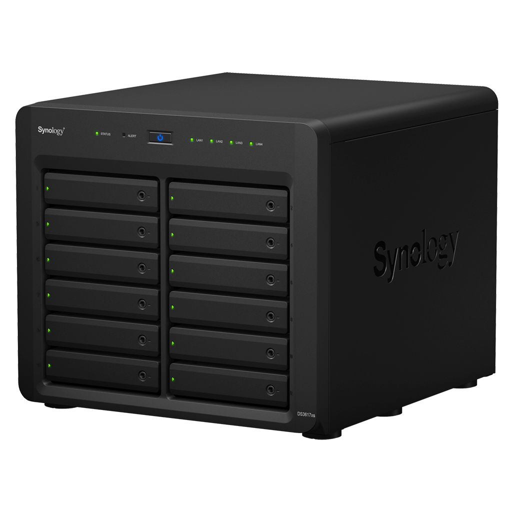 DiskStation DS3617xs 12ベイ NAS Synology、デスクトップ型12ベイNASの新モデル「DS3617xs」発売