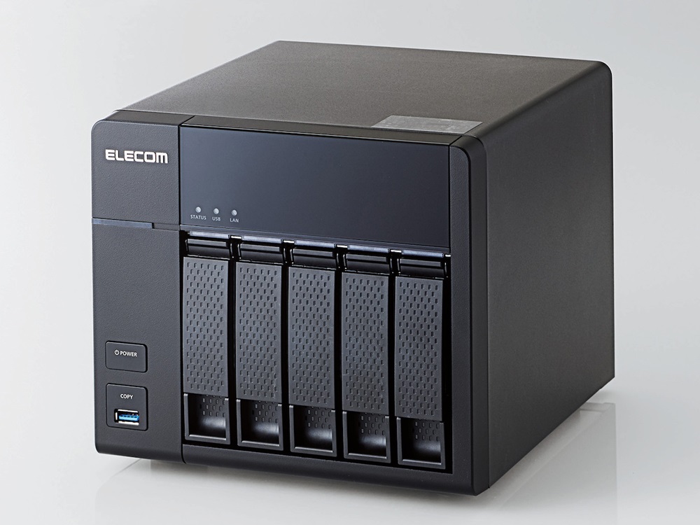 QNAP OEM NAS TS-431P同等品 エレコムNSB-5A12T4BL QNAP OEM NAS TS