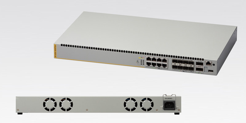 アライドテレシス、マルチギガビットや40GbEに対応したスタッカブル