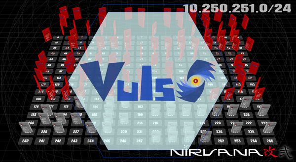 脆弱性のある組織内サーバーを近未来アニメ風にモノリスで可視化 Vuls と連動する Nirvana 改弐 登場 クラウド Watch