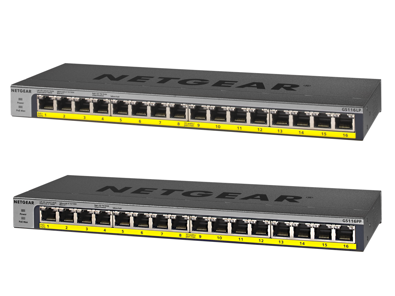 NETGEARギガビット16ポートPoE+スイッチ GS716TP-100AJS
