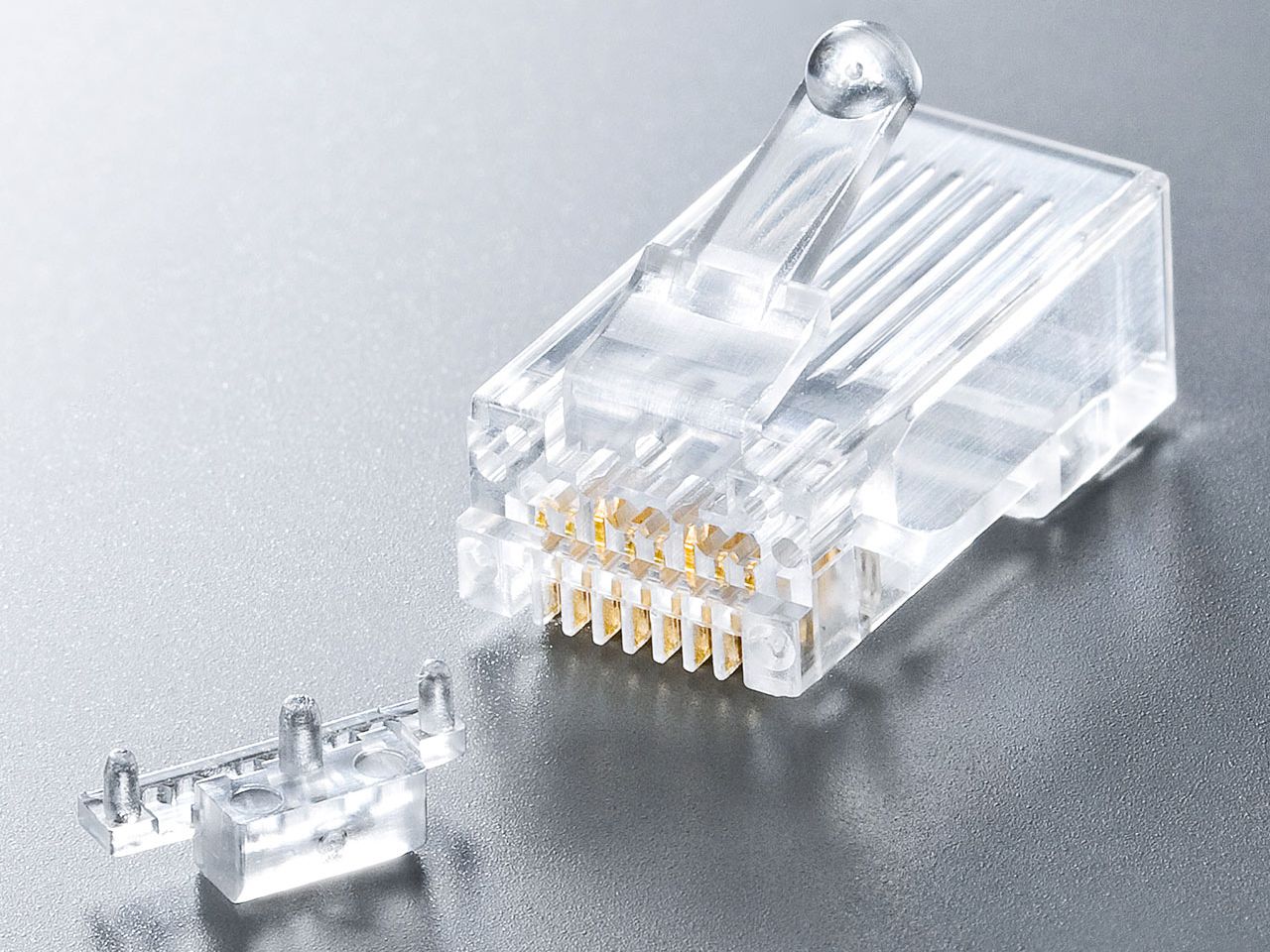 10GBASE-T対応のCAT6Aケーブル自作用のLANコネクタ「ADT-6ARJ」シリーズ、サンワサプライが発売 - クラウド Watch