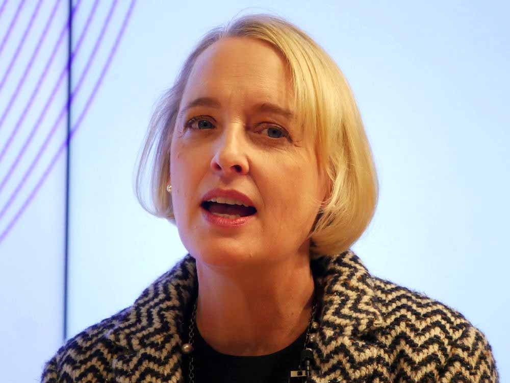 Accentureのジュリー・スウィートCEOが来日会見、「Technology Vision