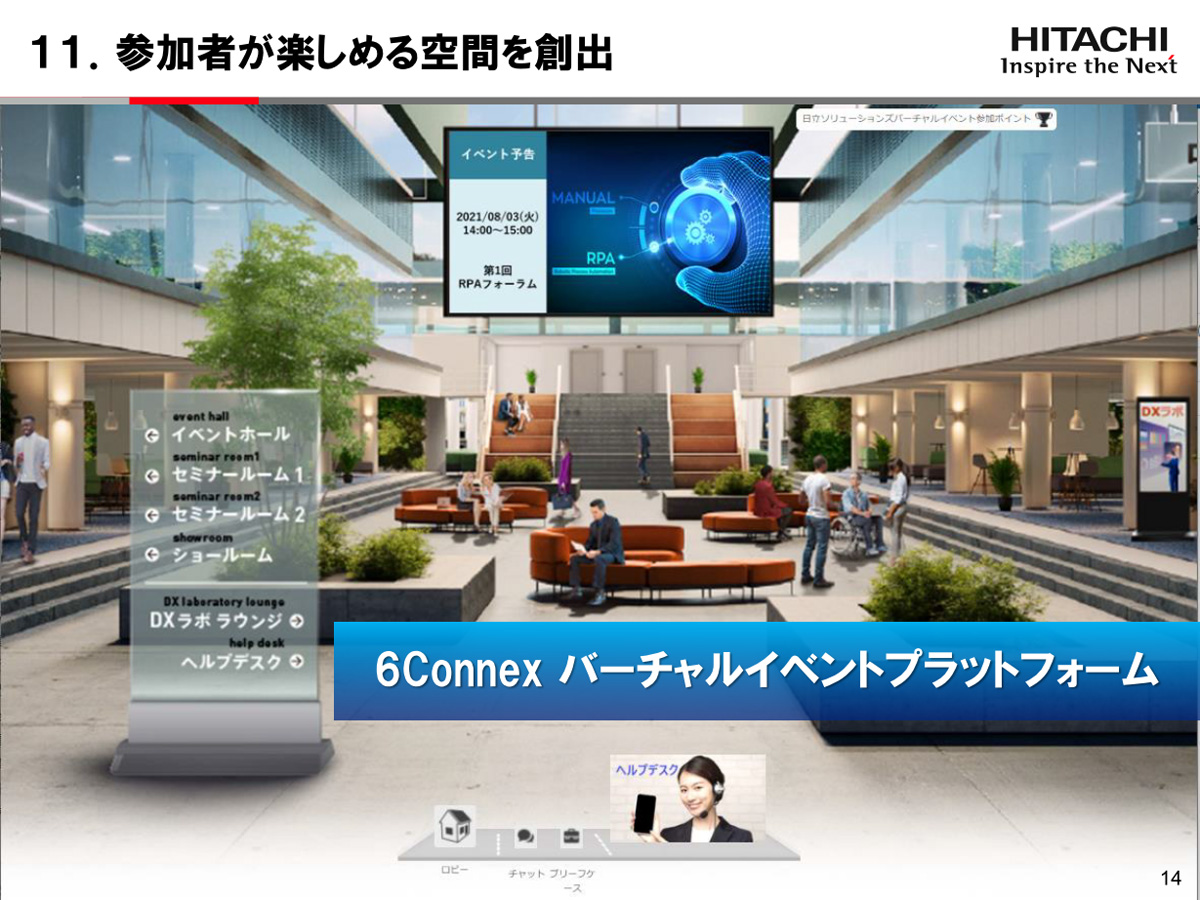 日立ソリューションズ、仮想イベントプラットフォーム「6Connex」の提供に関する説明会を開催 - Vimarsana News