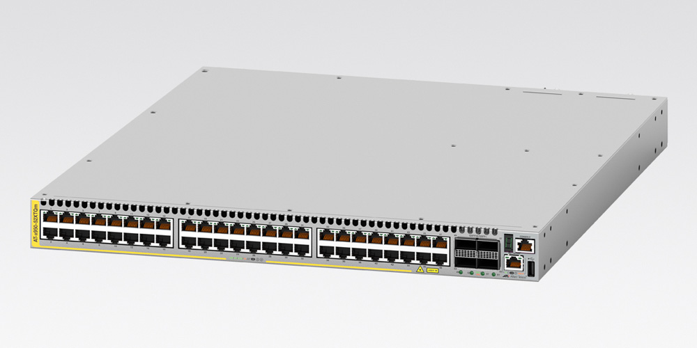 アライドテレシス、10GBASE-T対応のネットワークコア向けスイッチ「AT