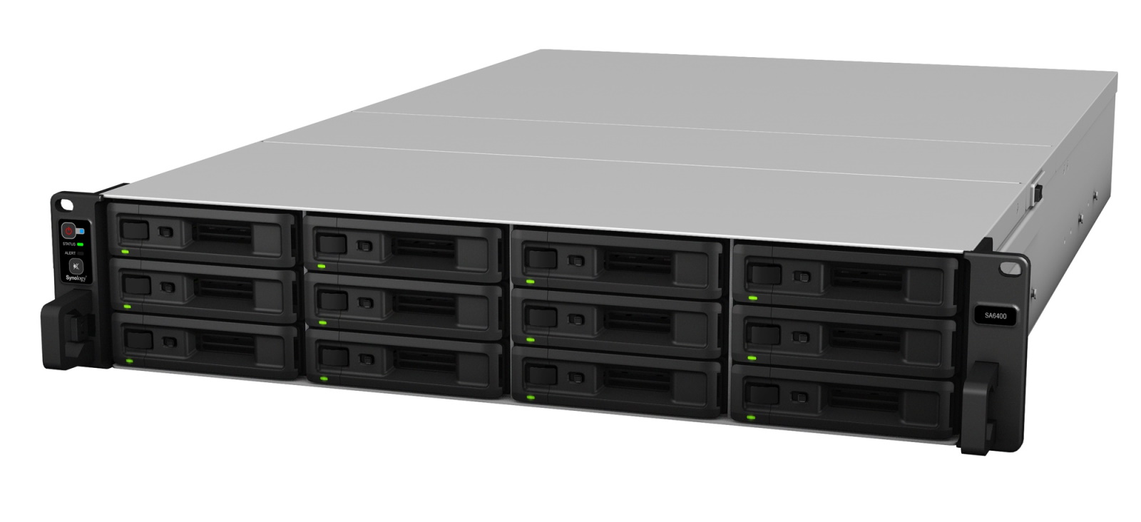 Synology、NASキット新製品の2Uラックマウント型「SA6400」と 