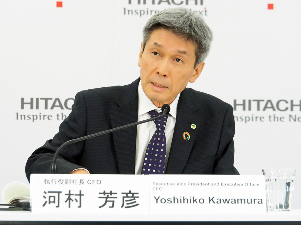 日立の2023年度上期連結業績は減収増益、Lumada事業は国内外