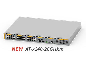 アライドテレシス、レイヤ2plusインテリジェントスイッチ「x240／SE240