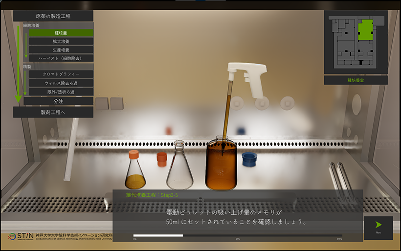 神戸大学、ファーストパーソン、CTCの3者、細胞培養実験の