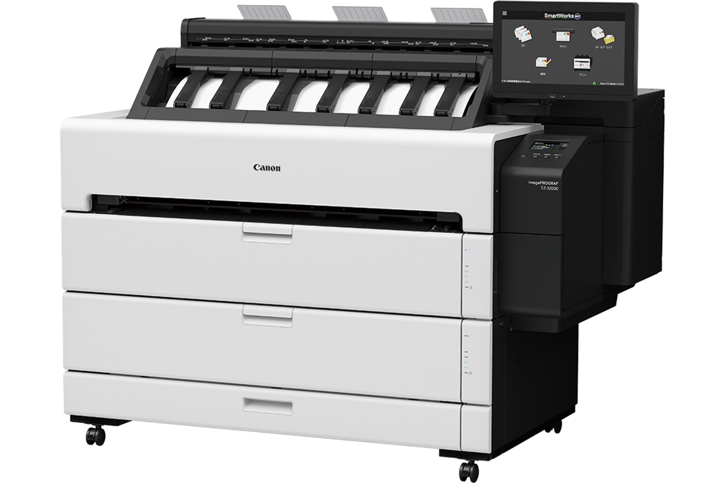キヤノン、CAD図面やポスター向けの大判プリンター「imagePROGRAF TZ
