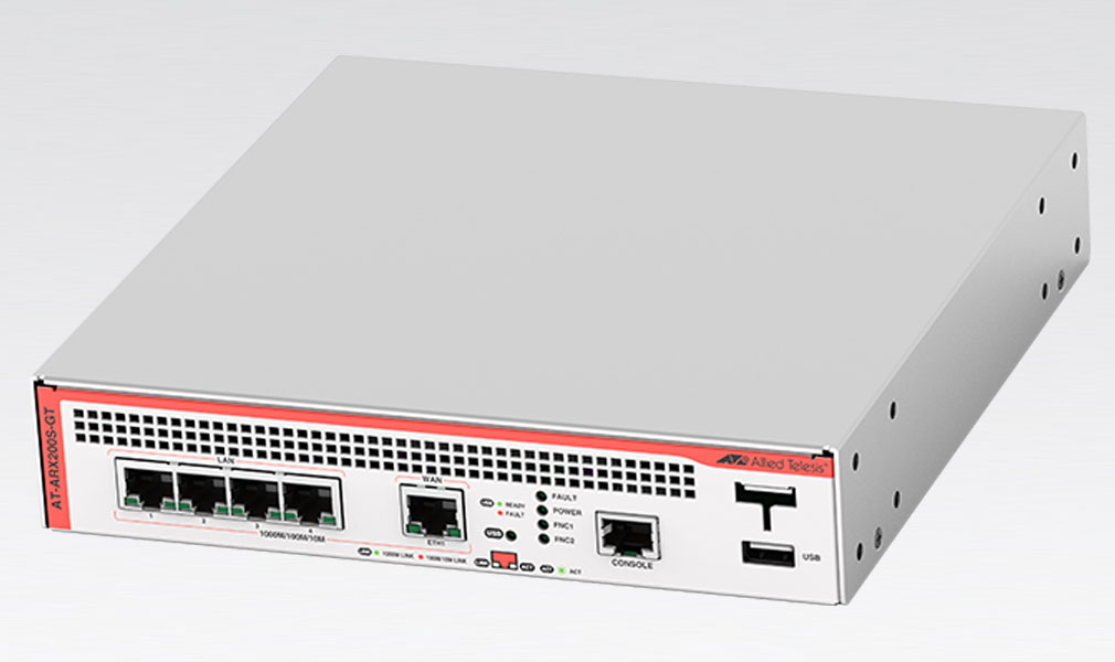アライドテレシス、SD-WANルーターの1000BASE-T対応モデル「AT