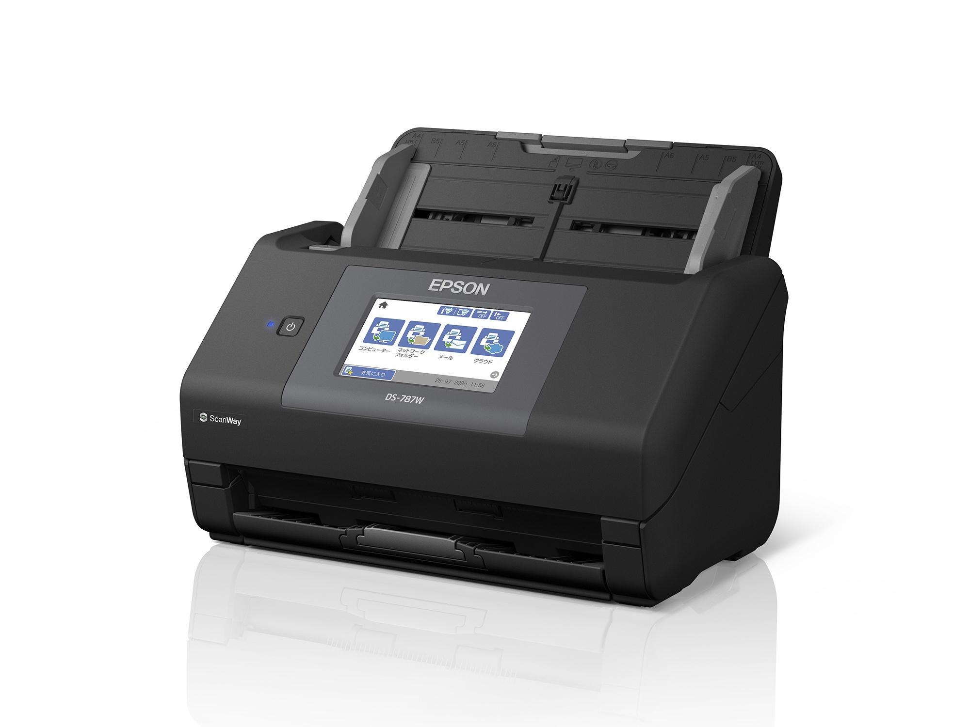 エプソン、スキャン速度を向上したA4ドキュメントスキャナー「DS-787W