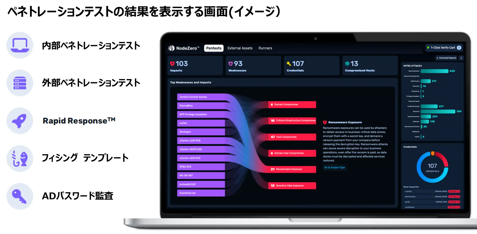 Nodezero JSOL、ペネトレーションテストの実施を支援するプラットフォーム「NodeZero」を提供 - クラウド Watch