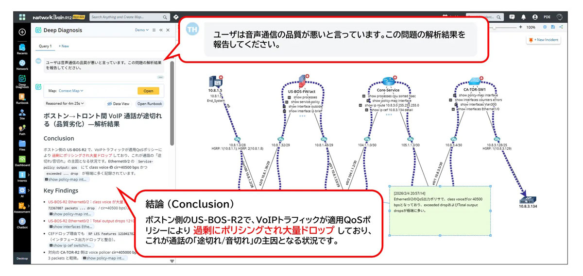 NTT-AT、ネットワーク可視化・管理ツール「NetworkBrain」のAI機能を強化